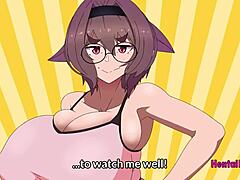 Stora bröst och bröst - Avsnitt 1 av Hentai Family