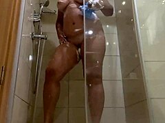 MILF gets wet and wild in the bathroom