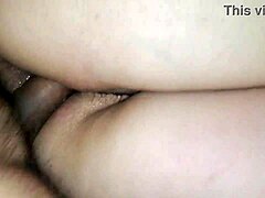 Pipe et creampie avec une maman mature