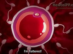 Animație hentai cu orgasmul unei femei mature cu sânii mari