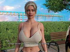 Milf matura e giovane rossa in un'avventura erotica di videogiochi