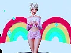 Velipuoli laukeaa anime-babeen HD Sims 4 -videolla