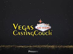 Sensuel interracial møde med en Vegas-casting stjerne