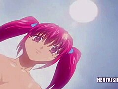Vídeo Hentai Incessante de Madrasta acordando o namorado para atividades sexuais