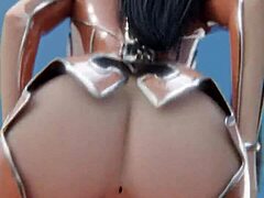Pengalaman seks POV yang kasar dan intens dengan Eve dalam video milf animasi 3D