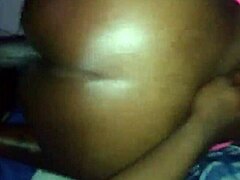 Ebony MILF with a big butt gives a satisfying deepthroat before getting pounded in doggystyle