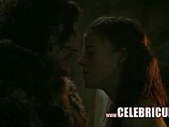 Celebrity-seksscènes met naakte sterren in Game of Thrones seizoen 3