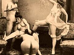 Vintage porno iz preteklosti: vroča izkušnja z zabavo Dark Lantern