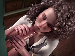 A ordem da gênese: Tesouro de Nadia - cenas da história 4 - um jogo pornô em 3D