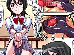 Anime-inspirierte Stiefschwester mit großen Brüsten