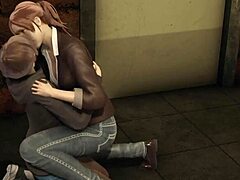 Moira Burton og Claire Redfield, to lesbiske elskere, utforsker deres seksuelle lyster i 3D