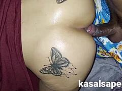 Συλλογή μεγάλων πέους και εκτοξεύσεων σπέρματος από την ερασιτέχνη Shemale Kasada Sapekas